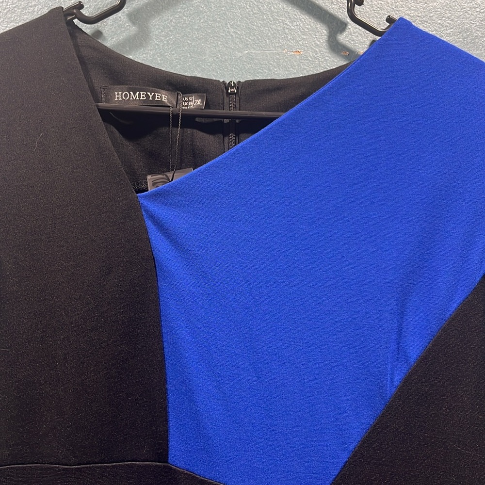 Brand new never worn US size 12 HOMEYEE dress, extremely shape flattering. - Picture 8 of 8